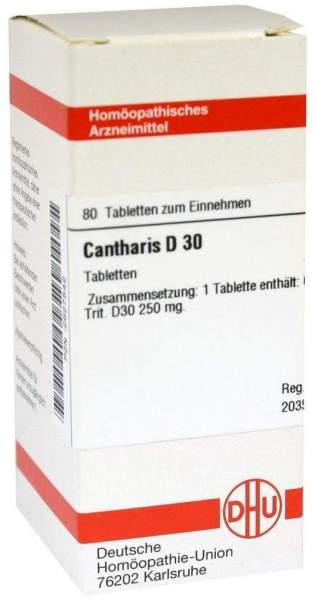 Cantharis D 30 Tabletten