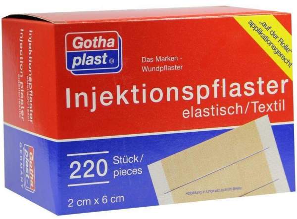 Gothaplast Injektionspflaster 2cmx6cm