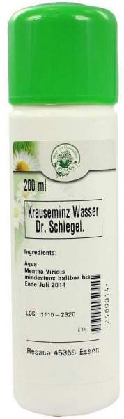 Krauseminzwasser Dr. Schlegel