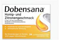 Dobensana Honig- und Zitronengeschmack 1,2 mg & 0,6 mg 24 Lutschtabletten