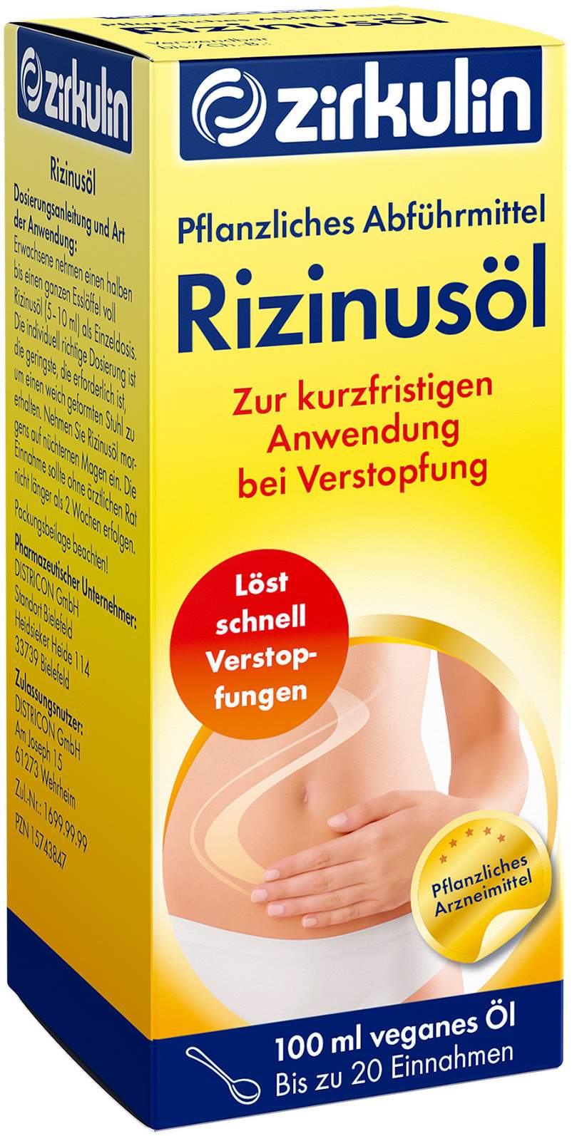 Zirkulin Rizinusl 100 ml kaufen | Volksversand Versandapotheke