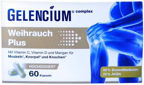 Gelencium Weihrauch Plus Hochdosiert M.Vit.C Kaps.