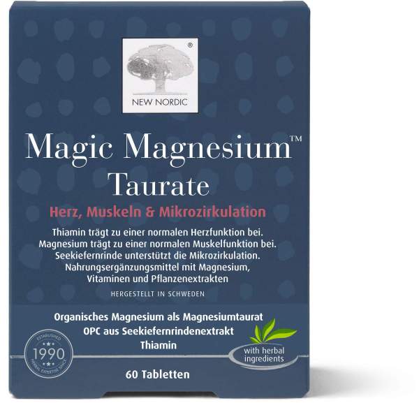Magic Magnesium Taurat 60 Tabletten