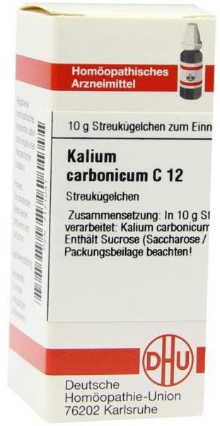 Kalium Carbonicum C 12 Globuli