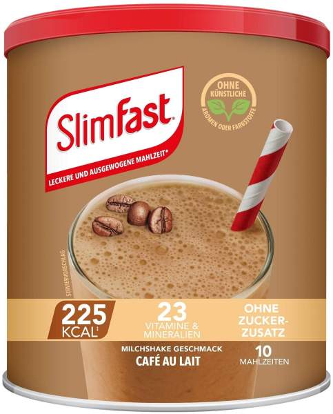 Slim Fast Pulver Cafe au Lait 365 g