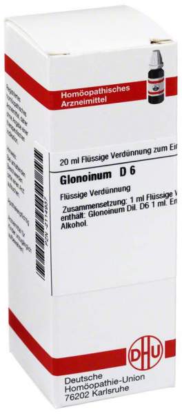 Glonoinum D6 20 ml Dilution