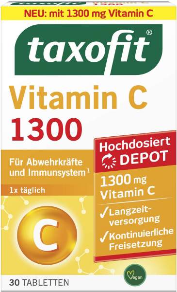 Taxofit Vitamin C 1300 30 Tabletten