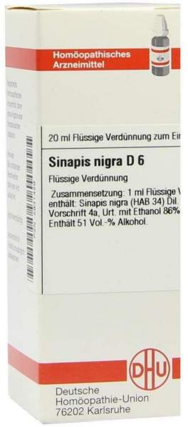Sinapis Nigra D 6 Dilution