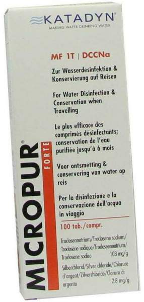 Micropur Forte Mf 1t 100 Tabletten