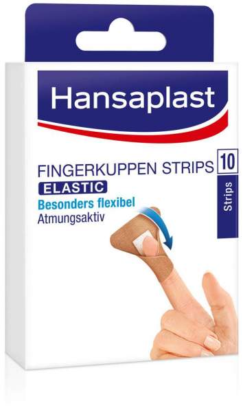 Hansaplast Elastic Fingerkuppen Strips 10 Stück