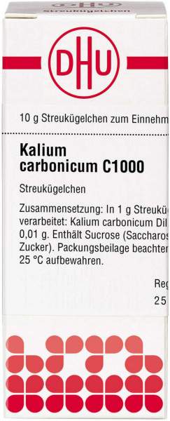 Dhu Kalium Carbonicum C1000 Globuli 10 G