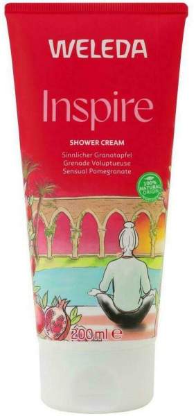 Weleda Inspire Shower Cream Granatapfel 200 ml