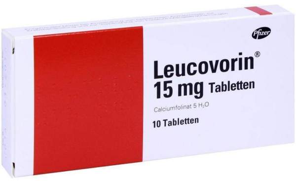 Leucovorin 15 mg Tabletten 10 Tabletten