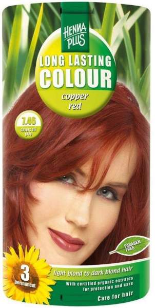 Hennaplus Long Lasting Copper Red 7,46