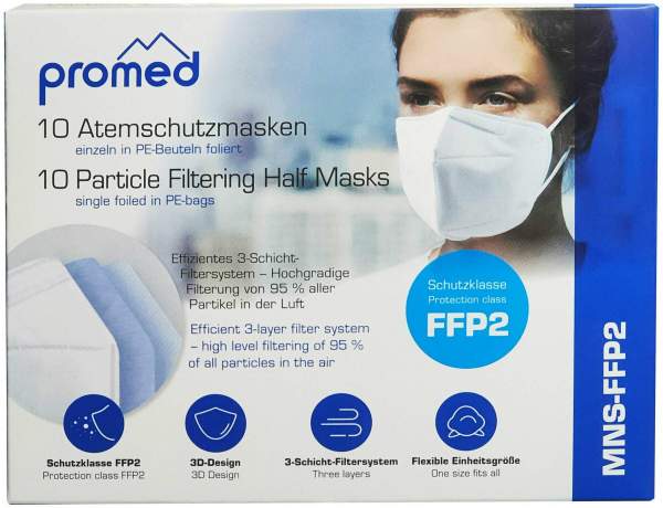 Atemschutzmaske Promed FFP2 10 Stück