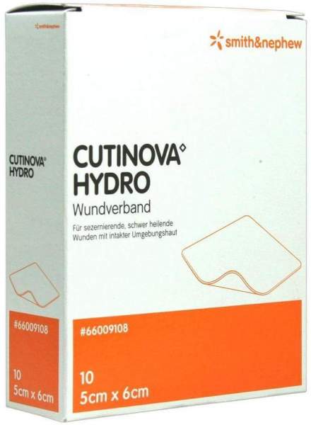 Cutinova Hydro 5x6cm Haftende Wundauflage