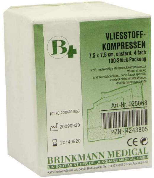 Vliesstoff-Kompressen 7 Il