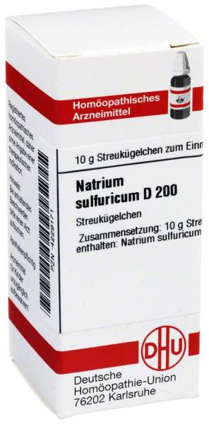 Natrium Sulfuricum D 200 Globuli