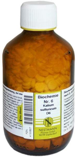 Biochemie 6 Kalium Sulfuricum D 6 1000 Tabletten