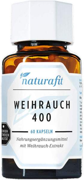 Naturafit Weihrauch 400 Kapseln 60 Stück