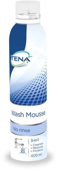 Tena Wash Mousse 3 in 1 400 ml