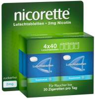 Nicorette freshmint 2 mg 160 Lutschtabletten