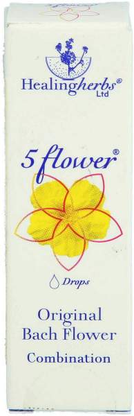 Bach Kombination 5 Flow.Notfall Tropfen Heal.Herbs