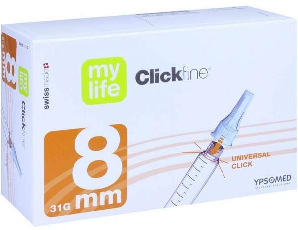 Mylife Clickfine Pen-Nadeln 8 mm