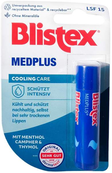 Blistex Medplus Stick Ohne Mineralöl
