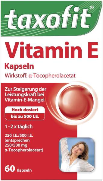 Taxofit Vitamin E 60 Kapseln