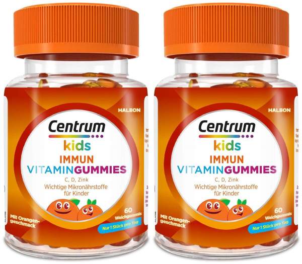 Centrum Kids Immun Vitamin Gummies 2 x 60 Stück