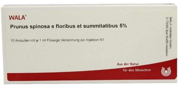 Prunus Spinosa E Fl. Et Su. 5% Ampullen