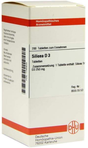 Silicea D 3 200 Tabletten