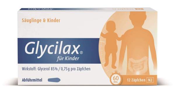 Glycilax für Kinder 12 Zäpfchen