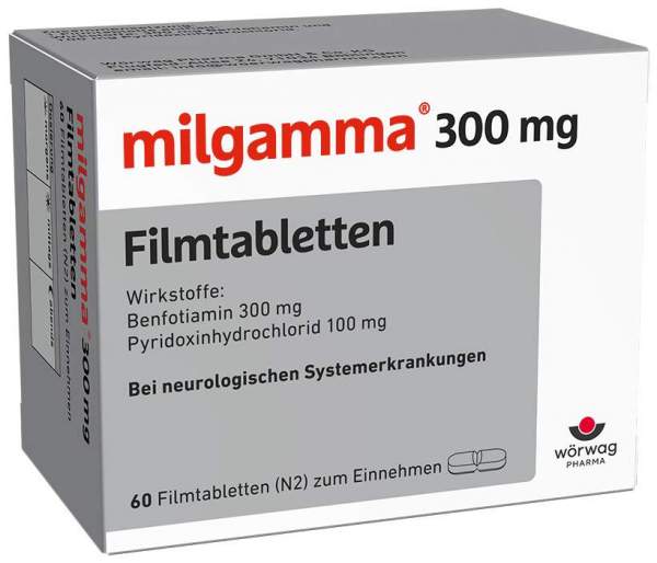 Milgamma 300 mg 60 Filmtabletten