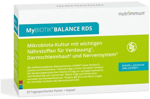 Mybiotik Balance Rds 20 X 2 G Plulver + 20 Kapseln Kombipackung