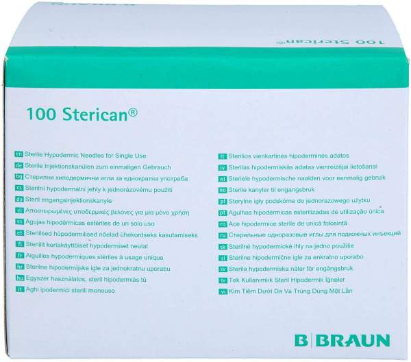 Sterican Einmalkanüle 27 G 25 mm 100 Kanülen