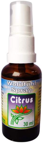 Wohlfühlspray Aroma Citrus 30ml