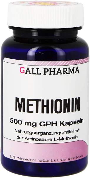 Methionin 500 mg Gph 120 Kapseln