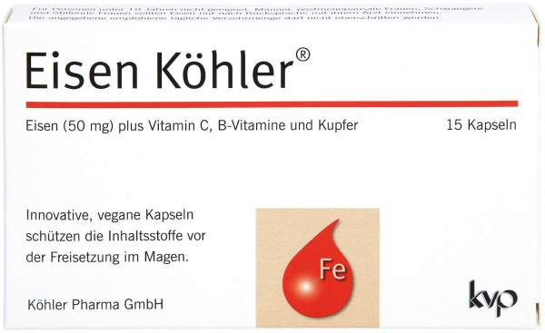Eisen Köhler® Kapseln 15 Stück