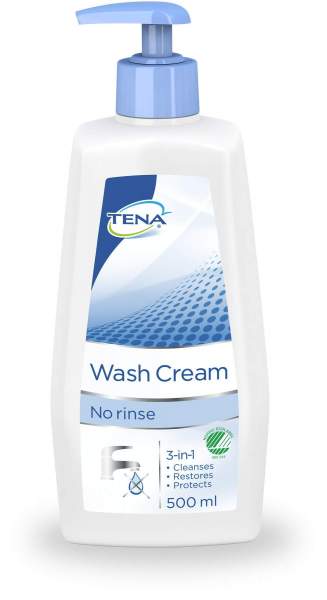 Tena Wash Cream 3 In-1 Ph Wert 5,5 500 ml