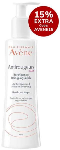 Avene Antirougeurs Clean beruhigende Reinigungsmilch 200 ml