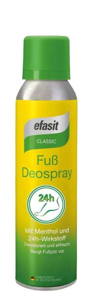 Efasit Classic Fuß Deo-Spray 150 ml Deospray