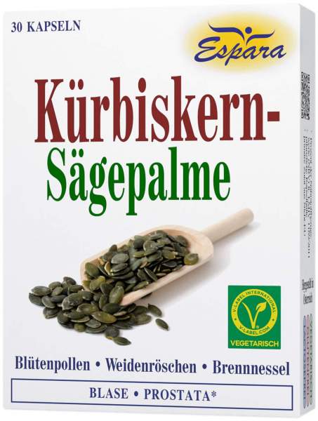 Kürbiskern-Sägepalme 30 Kapseln