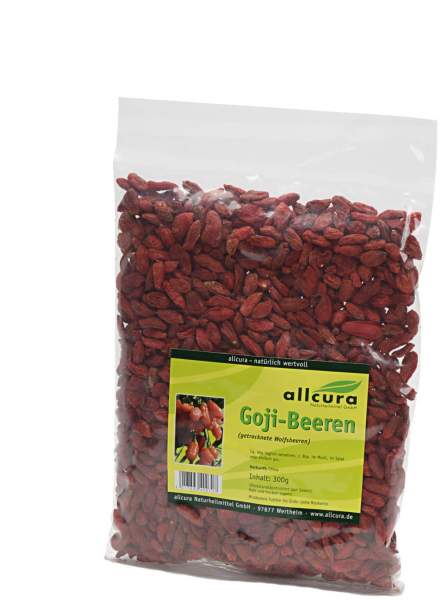 Allcura Goji-Beeren Getrocknete Wolfbeeren 300g