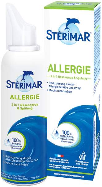 Sterimar Nasenspray Allergie 2 in 1 Nasenspray &amp; Spülung 100 ml
