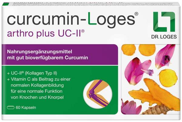 Curcumin-Loges Arthro Plus Uc-Ii 60 Kapseln
