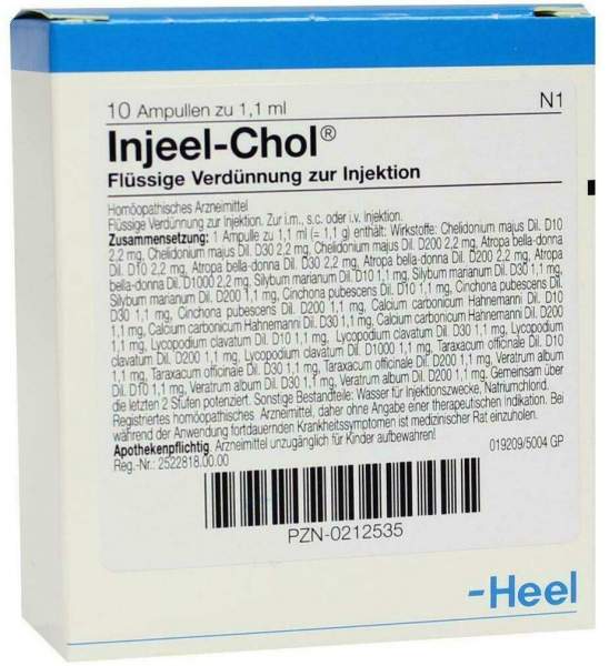 Injeel Chol 10 Ampullen