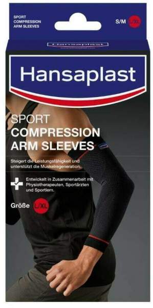 Hansaplast Sport Compression Arm Sleeves Gr.L - Xl 1 Paar
