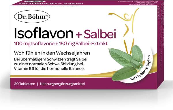 Dr.Böhm Isoflavon + Salbei 30 Tabletten